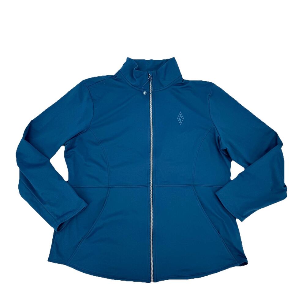 Skechers Go Walk Everywhere Women’s Size 2XL Jacket Blue Full Zip Lightweight